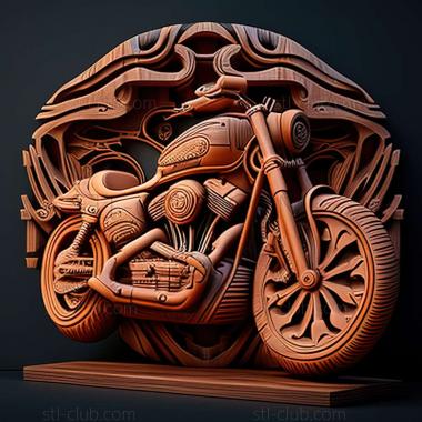 3D модель Harley Davidson 883 Roadster (STL)